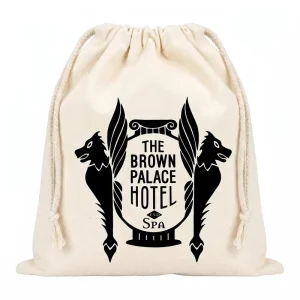 Customized Canvas Drawstring Bag Environmentally Friendly and Recyclable Dust Bag Jewelry Storage Bag