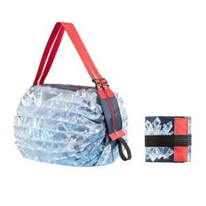 Customized Custom Logo Travel Essentials Polyester Nylon Travel Duffle Travel Bag Custome
