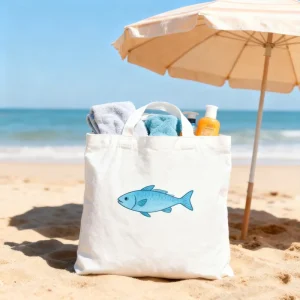 Customized Eco Friendly Heavy Duty Beach Canvas Bags Large Capacity Reusable Cotton Picnic Travel Bag Outdoor Camping Holiday