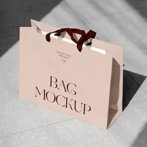 Customized Fashion Shopping Bags with Logo Corporate Packaging Bags