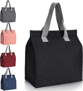Customized High Quality Portable Insulated Lunch Cooler Bag Lightweight Aluminum Foil Keep Cold Keep Warm
