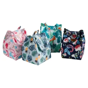 Customized Insulated Lunch Bag With Carry Handle Waterproof Portable Picnic or Work and School Lunch Bag Custom Logo