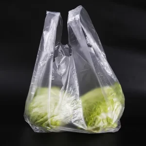 Customized LDPE HDPE PE Plastic T-Shirt Grocery Shopping Packing Bags Various Sizes Available