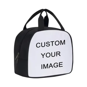 Customized Logo Cute Cartoon Lunch Bag Portable Oxford Thickened Thermal Insulation Picnic Bag Rice Bag Office