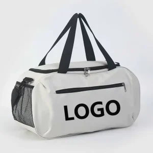 Customized Logo Light Weight 600D Oxford Single Shoulder Basketball Sports Gym Fitness Travel Large Capacity Yoga Duffel Bag