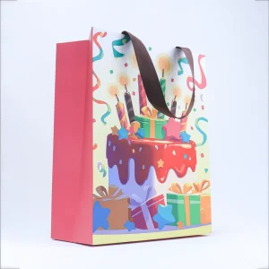 Customized Logo Printing for Premium Clothing Store Shopping & Malls Advertising Gift Custom Paper Bags