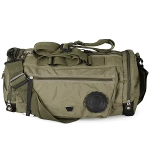 Customized Oxford Folding PVC Duffel Backpack Portable Leisure Sports Travel Bag for Gym Use & Packing