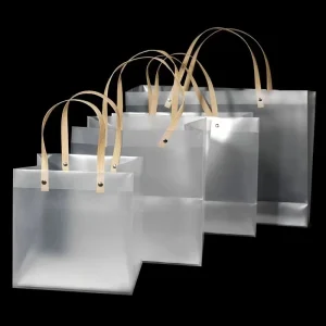 Customized Plastic Gift Box Bag Accept Custom logo and Size Use for Shopping Clothing Packaging Gift Bags
