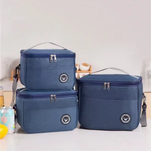Customized Portable Lunch Bag Food Thermal Lunch Box Food Delivery Insulated Cooler Bag for School Kids