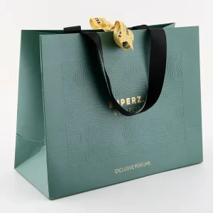 Customized Print Luxury Gift Paper Shopping Bag Packaging Paper Bags with Your Own logo for Clothing Small Business