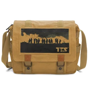 Daily Stylish Crossbody Vintage Messenger Bag Men Canvas Shoulder Bags