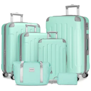 Daily Use Water Resistant Large Capacity Hard Shell Trolley Luggage Travel Bag Suitcase Set for School Holiday Use