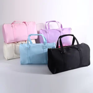 Dance Travel Athletic Gym Bag Nylon Duffel Bag Overnight Weekender Sleepover Bag