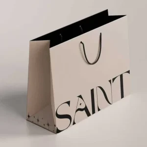 Design Custom Clothing Paper Bag Gift Packaging Shopping Luxury Popular Paper Bags With Your Own logo