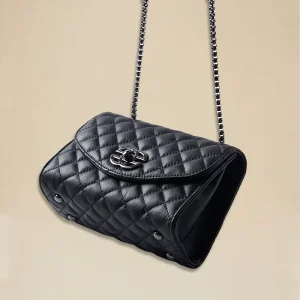 Designer Bags for Women Genuine Leather Retro Luxury Handbags for Women’s Purses Elegant Diamond Shoulder Bag