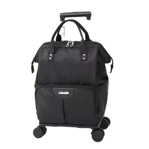 Detachable Portable Oxford Luggage Travel Bags with Zipper Closure Casual Foldable Lightweight Durable Large Capacity Unisex