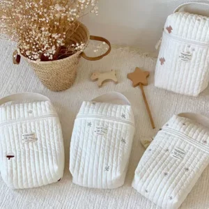 Diaper Storage Bag with Multifunctional Stitching Hanging Bag for Outdoor Diaper Storage Bag