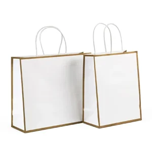 Direct Factory Sale Custom Logo Shopping Bags With Handle Top Quality Gift Paper Bags