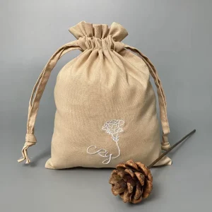 Draw String Promotional Bags Small Drawstring Pouch Bag Printing Packaging