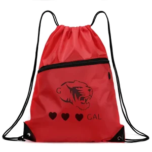 Drawstring Backpack Draw String Bag Sack Pack Cinch Water Resistant for Gym Shopping Sport Yoga Drawstring Bags With Pocket