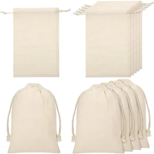 Drawstring type recyclable cotton drawstring cotton bag