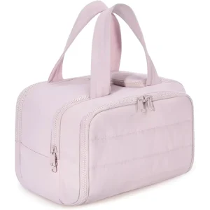 Dry and Wet Separation Travel Storage Bag Portable Women’s Travel Cosmetic Bag with Zipper