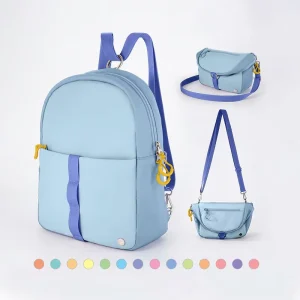 Dual-Purpose Crossbody Shoulder Bag Multi-Functional Polyester Aluminum Film Material Vietnam-Made Mother Baby Diaper Bag
