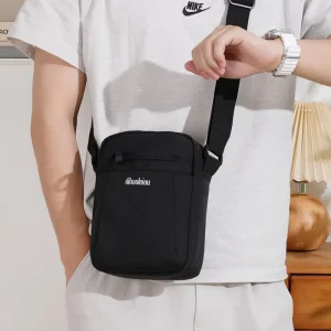 Durable Luxury Fashion Messenger Bag for Men Oxford Cloth Slant Body Bag
