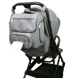 Durable Mommy Diaper Bag with Spacious Compartments and Waterproof Fabric for Daily Use