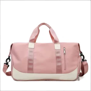 Durable Oxford Waterproof Gym Bag with Shoes Large Travel Bag for Men and Women