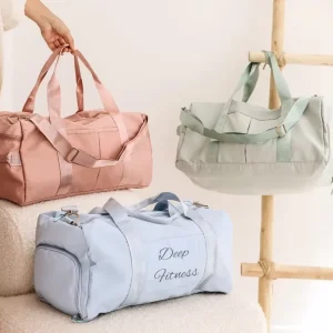Durable Sports Bag With Large Volume for Gym Exercise Waterproof Fabric Gym Bag Duffle Bags
