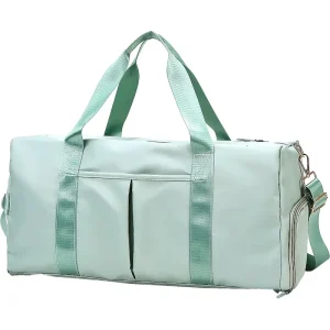 Durable Unisex Gym Bag Made of Waterproof Oxford Fabric Roomy Great for Yoga with a Shoe Compartment and Customizable logo