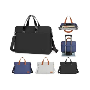 Durable Waterproof Portable Polyester Multi Function Large Size Computer Laptop Bag