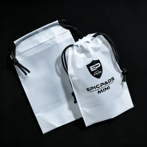 EVA Mini Drawstring Bag Waterproof Portable Storage Pouch Sports Gear Organizer White Small Sack Custom Logo