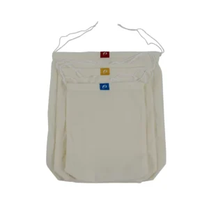 Eco Friendly Produce Bag Reusable Cotton Produce Shopping Bag For Food Corn Fruit Vegetable Drawstring Bag
