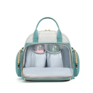 Eco friendly Oxford Multifunctional Fabric Fashion Large Capacity Waterproof Cosmetic Zipper Mummy Bag Travel Bag For Baby