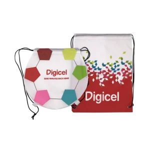 Eco-friendly Polyester Waterproof Backpack Beach Bag 190T Custom Print Drawstring Bags with Customized Color Logo