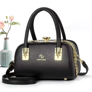Elegant Women Pu Leather Square Shoulder Bags Casual Versatile Ladies Messenger Bag Retro Simple Female Handbags Tote Purse