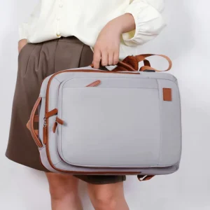 Expandable Large Capacity Backpack Multi layer Practical Pack Multi purpose Laptop Bag Logo Customize