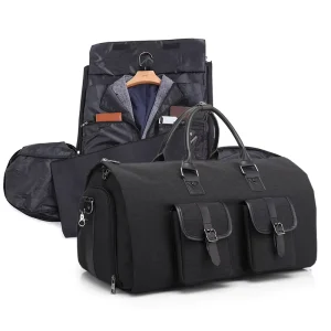 Expandable Multi purpose Travel Duffel Bag with Shoes Compartment