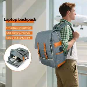 Factory Custom Business Waterproof Laptop Bags College Computer Bags Backpack Travel Smart Laptop Backpack With USB