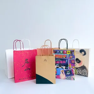 Factory Custom Small Kraft Bag Eco Friendly Kraft Paper Bag Biodegradable Kraft Paper Bag