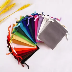Factory Customized Small Colorful Drawstring Dust Bag Shoulder Bag Logo Casual Large Custom Tote Bag for Groceries