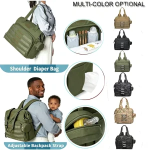 Factory Daddy Bag Backpack Baby Diaper Bags Father’s Bag Hospital Bags Baby Care Diaper Backpack & Tote