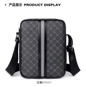 Factory Direct Bag for Work Man Men’s New Genuine Leather Crossbody Bag Vertical Men Shoulder Bag Designer