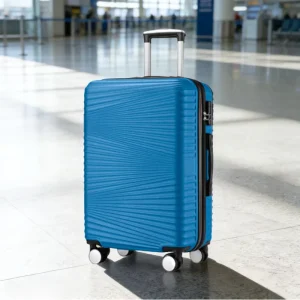 Factory Direct Custom ABS Spinner Hard Shell Waterproof Lightweight Carry Ons Trolley Bag Luggage Travel Suitcase 5 Pieces Set