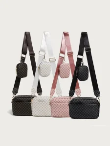 Factory Direct Minimal Women’s Bag Women’s Sets Cross Bags Fashion Women Handbag with Printing Shoulder Bags