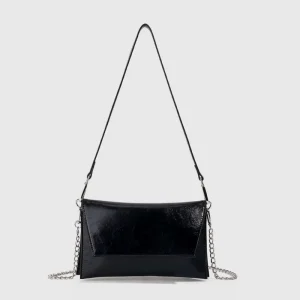 Factory Direct Sale Solid Color Bag with Two Straps Chain Womens Shoulder Crossbody Envelope Minimalist Handbag