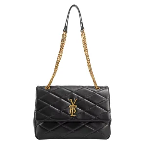 Factory Direct Women’s Minimalistic PU Leather Bag Chain Crossbody Bag Women High Quality Shoulder Bag Women