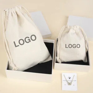 Factory Price Custom Logo White Muslin Cotton Canvas Drawstring Shoe Bags Custom Cloth Dust Filter Bag Dustbags For Shoes